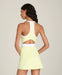 Wilson Rally Halter Dress in Tender Yellow at Baseline Social