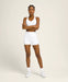 Wilson Baseline Ball Short in Bright White at Baseline Social