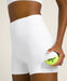Wilson Baseline Ball Short in Bright White at Baseline Social