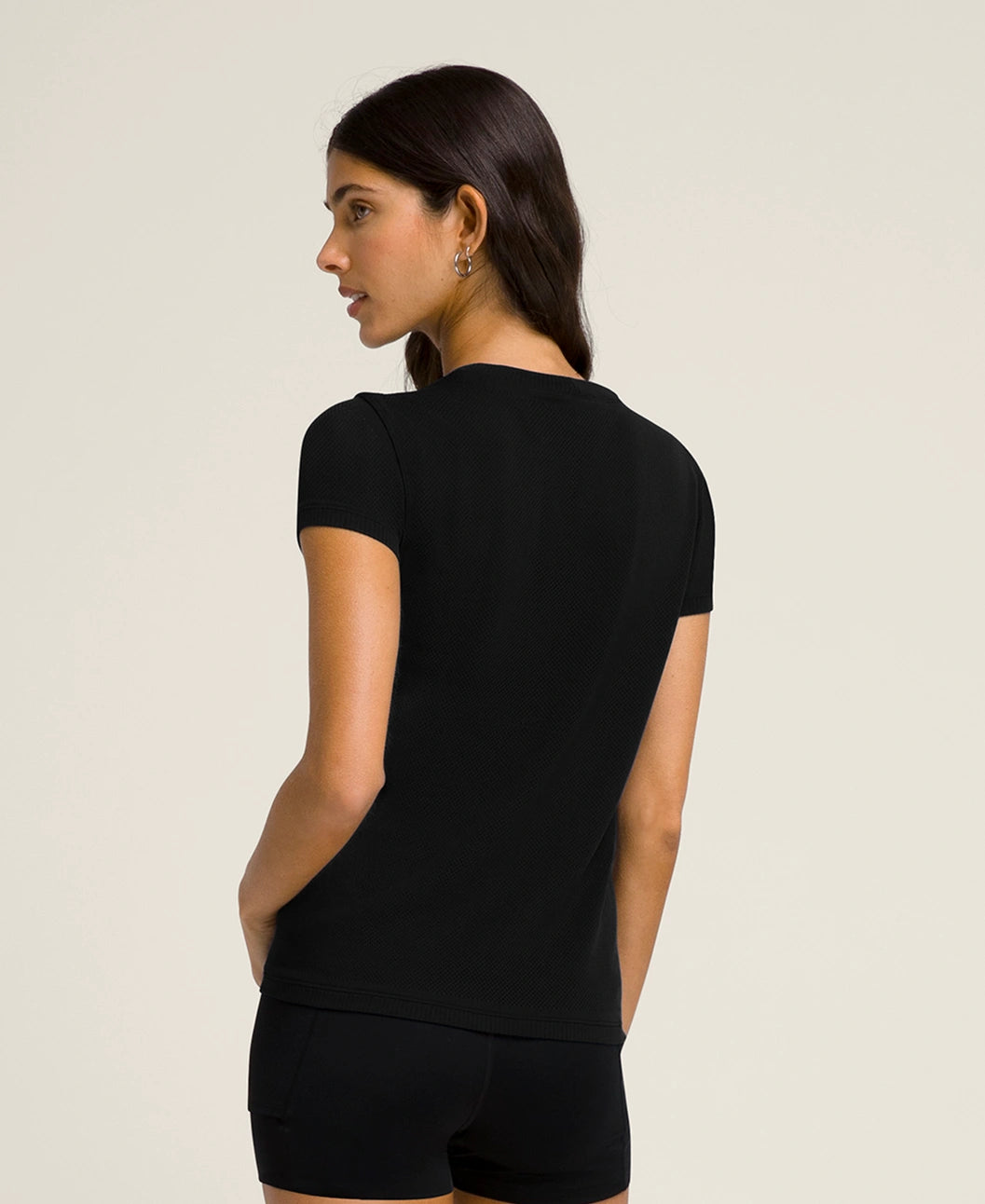 Pro Seamless Tee in Black