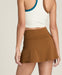 Wilson Baseline Skort in Caramel Cafe at Baseline Social