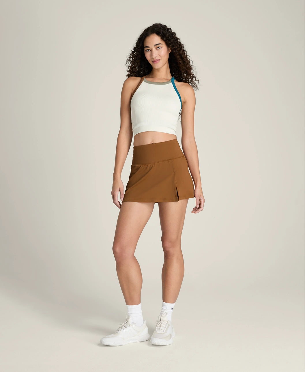 Wilson Baseline Skort in Caramel Cafe at Baseline Social