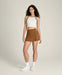 Wilson Baseline Skort in Caramel Cafe at Baseline Social