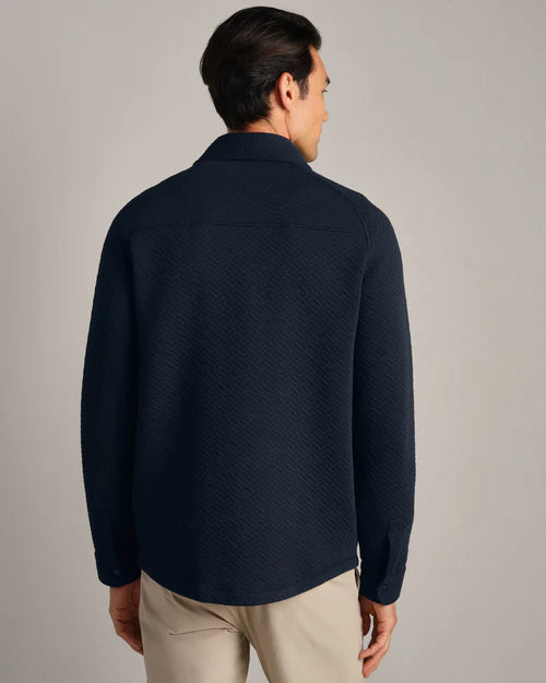 Weekender Shacket in True Navy