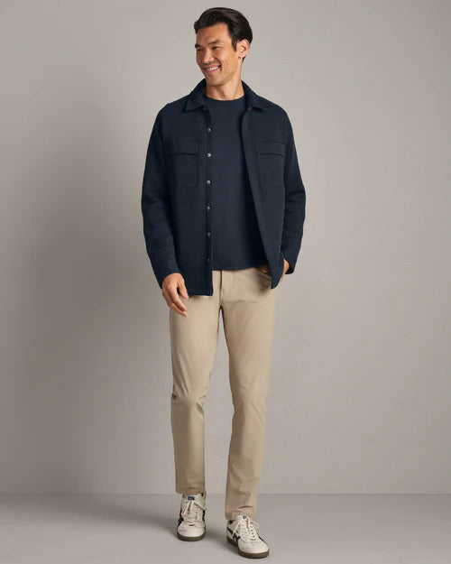 Weekender Shacket in True Navy