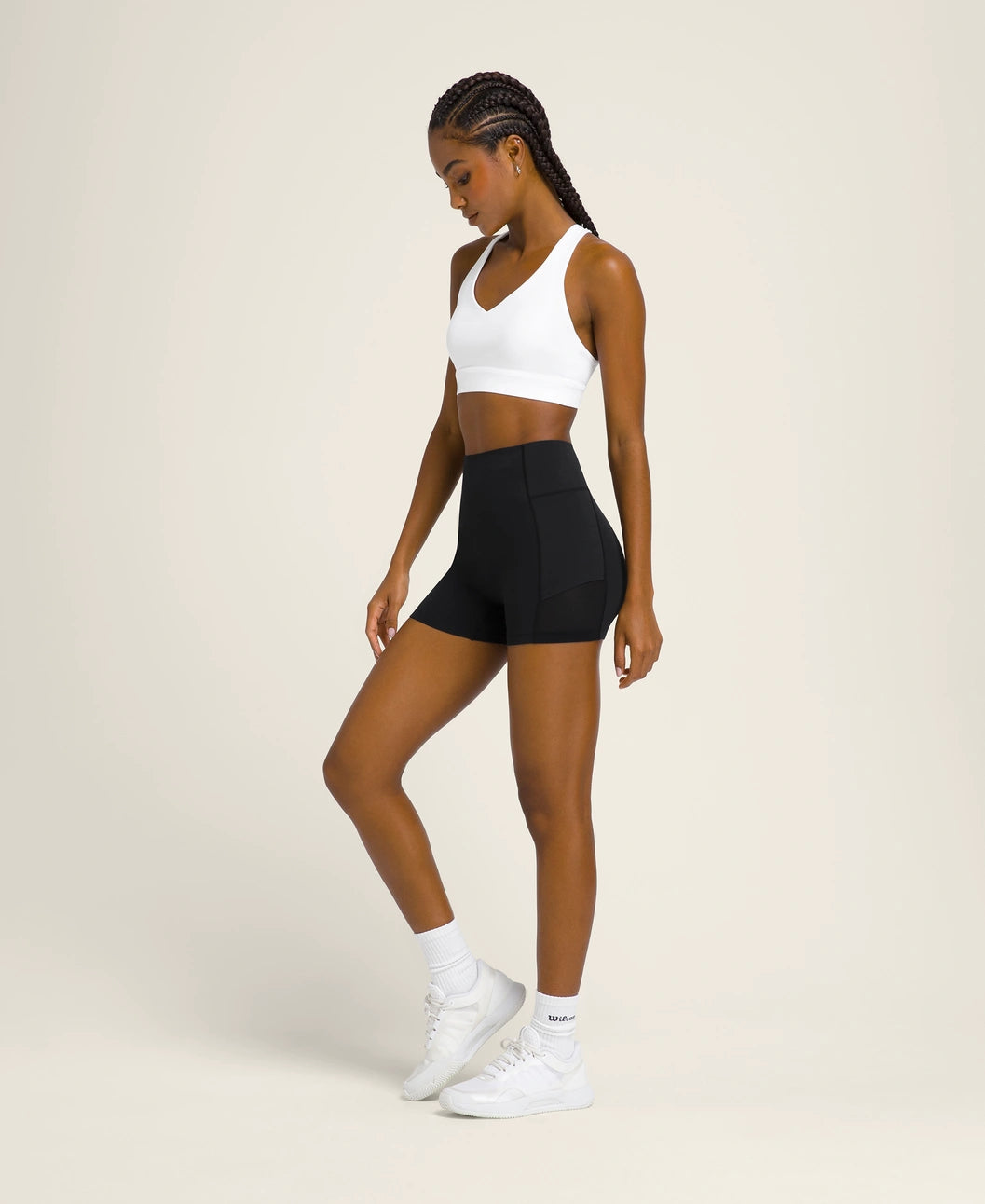 Wilson Baseline Ball Short in Black at Baseline Social