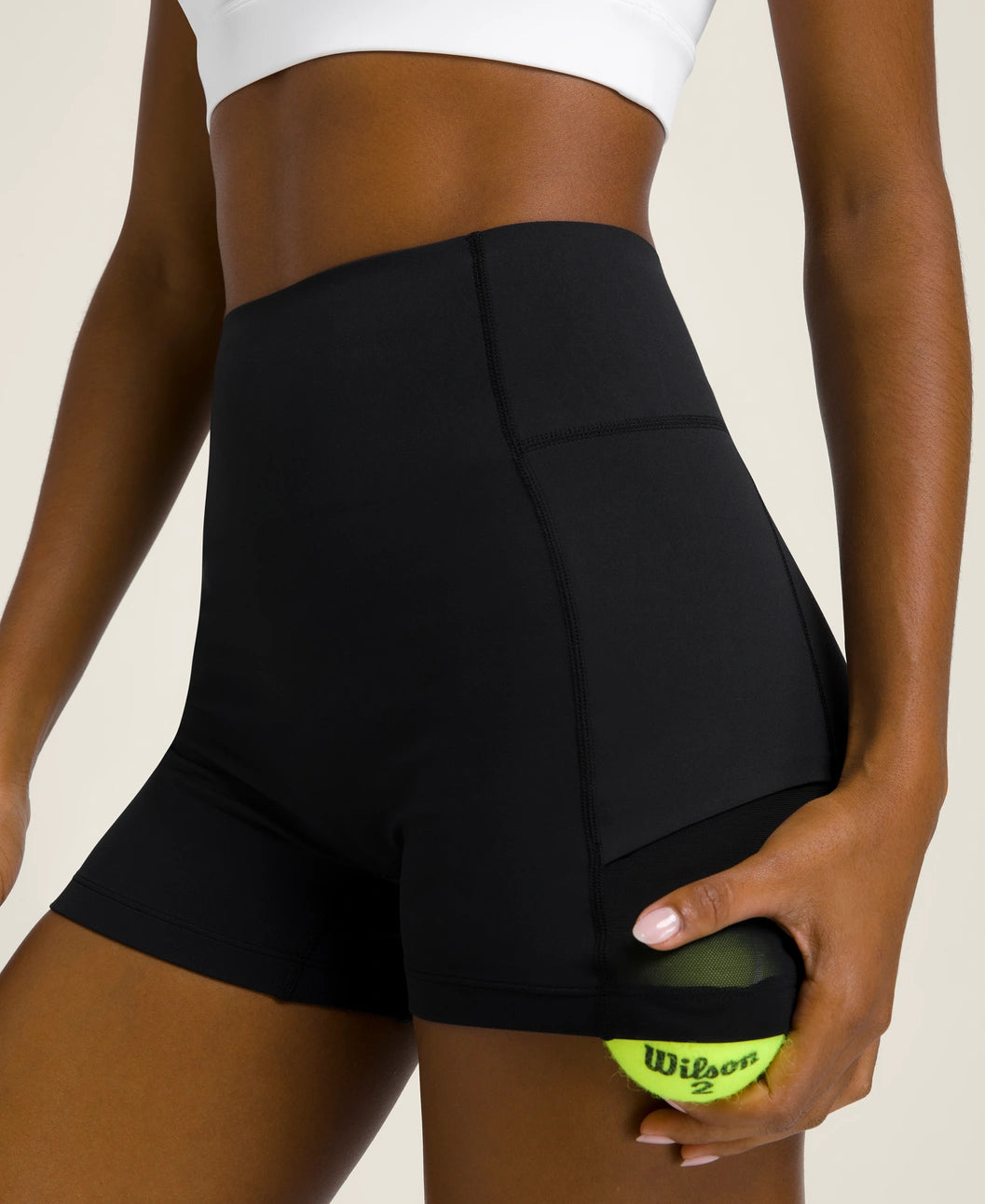 Wilson Baseline Ball Short in Black at Baseline Social