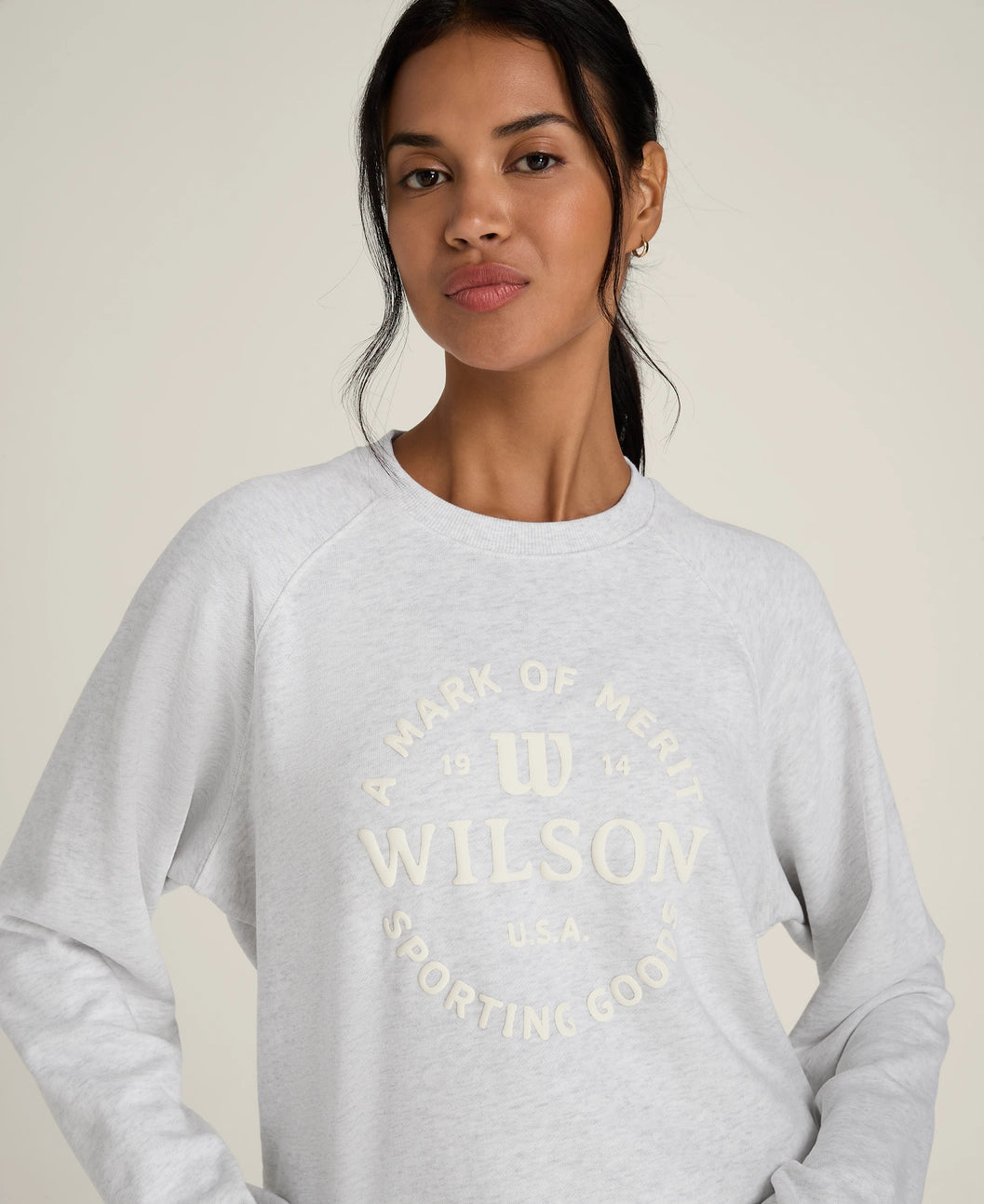 Classic Crew in Cloud Heather