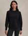 Varley Zosia Crew-Neck Sweat in Black at Baseline Social