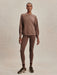 Varley Zosia Crew-Neck Sweat in Coffee Quartz at Baseline Social