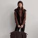 Varley Aspen Gilet Vest in Coffee Bean