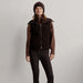 Varley Aspen Gilet Vest in Coffee Bean