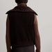 Varley Aspen Gilet Vest in Coffee Bean