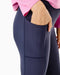 Addison Bay Baker Legging in Navy/Rose/Cherry/Orchid at Baseline Social