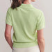 Rhone Birdie Sweater Polo in Lime Zest