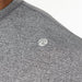 Rhoback Blitz Tech Tee in Middle Grey Heather