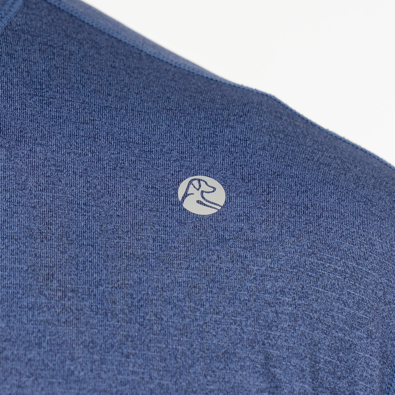 Rhoback Blitz Tech Tee in Deep Navy Heather