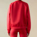 Cynthia Rowley Bonded Pullover in Red