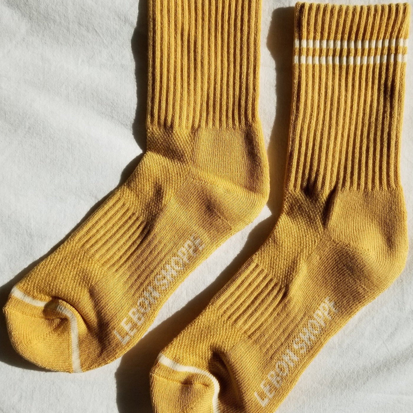 Le Bon Shoppe Boyfriend Socks in Butter