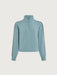 Sian Piped Half Zip Sweat in Tourmaline