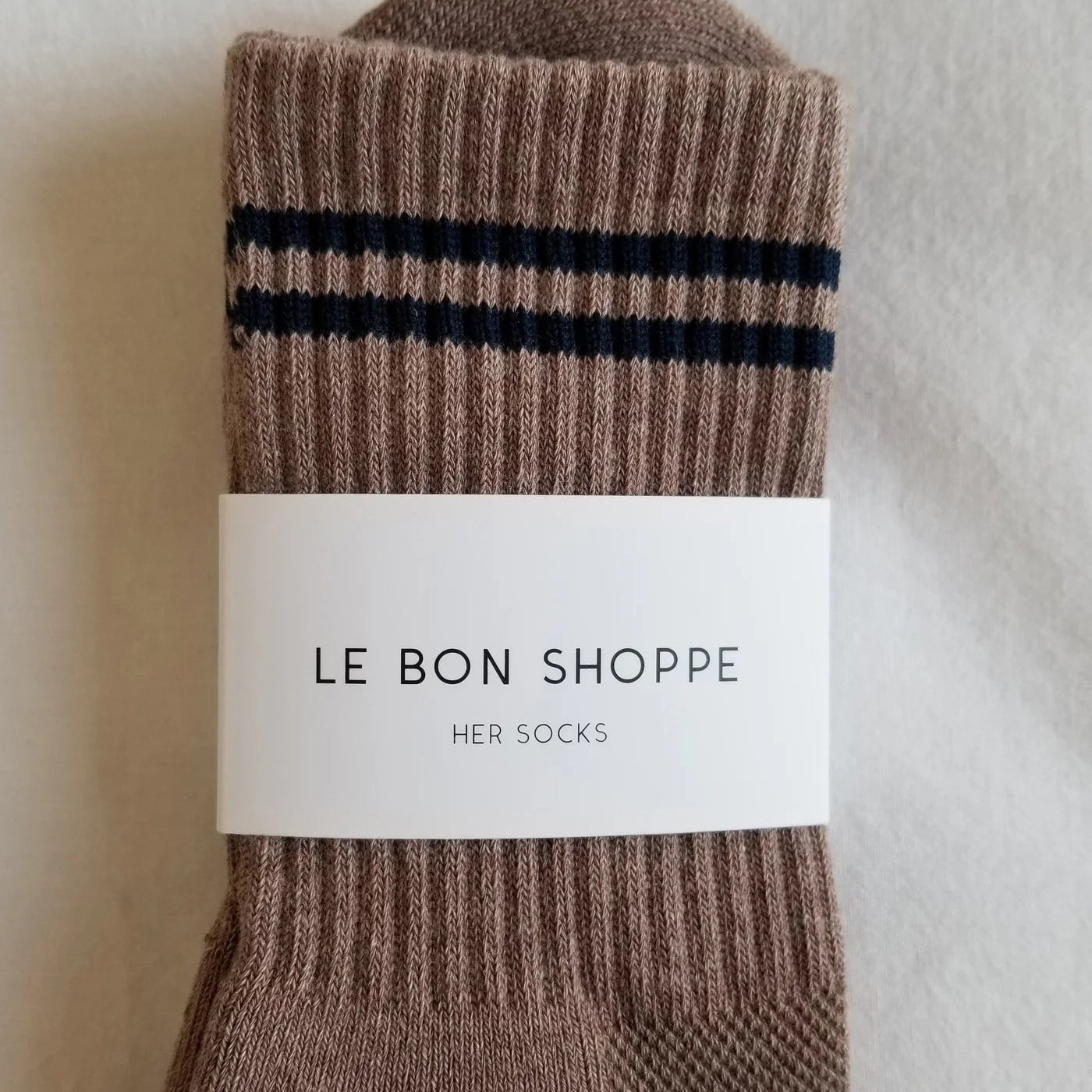 Le Bon Shoppe Boyfriend Socks in Cocoa