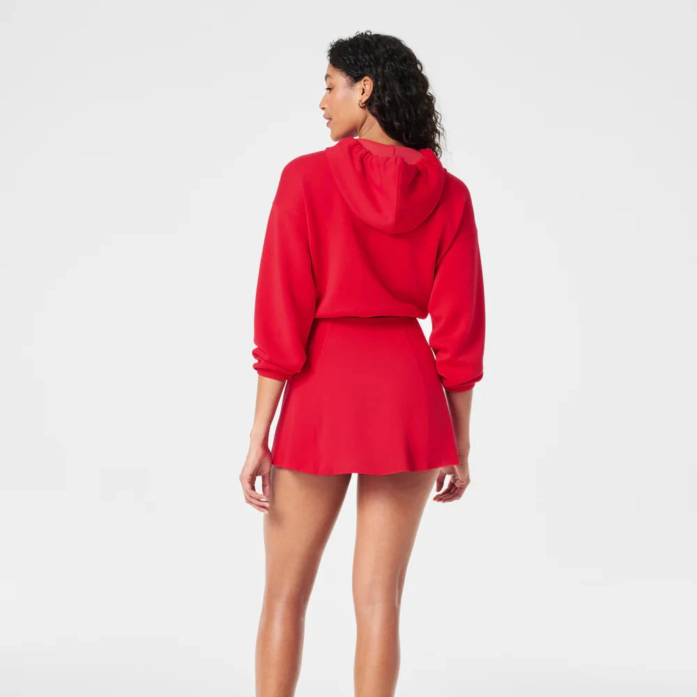 Spanx The Get Moving Core Luxe Skort in Red