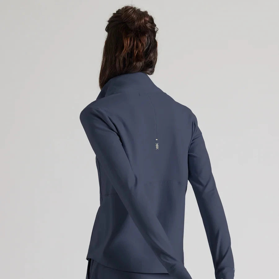 Rhone Course to Court 1/4 Zip in Navy Blue