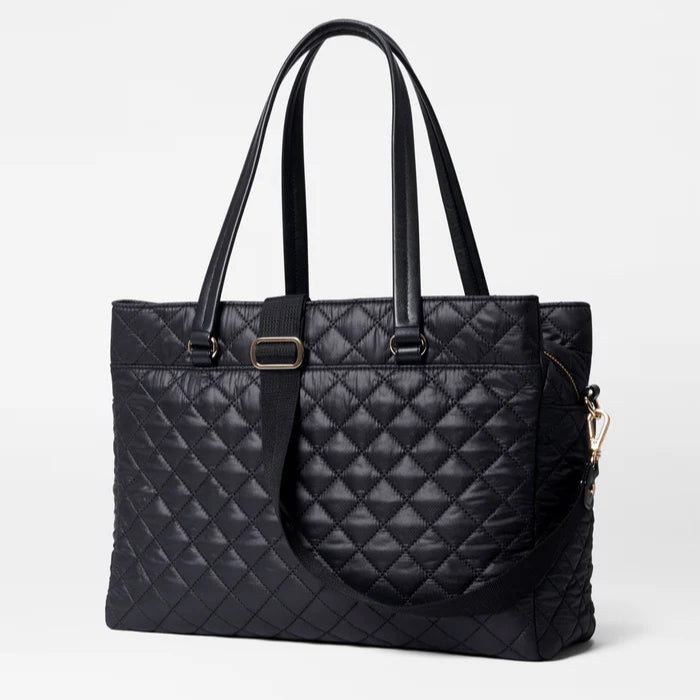 MZ Wallace Crosby Lock Tote in Black