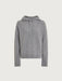 Varley Melchie Relaxed Knit Hoodie in Grey Marl