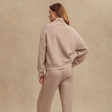 Varley Davidson Sweatshirt in Taupe Marl