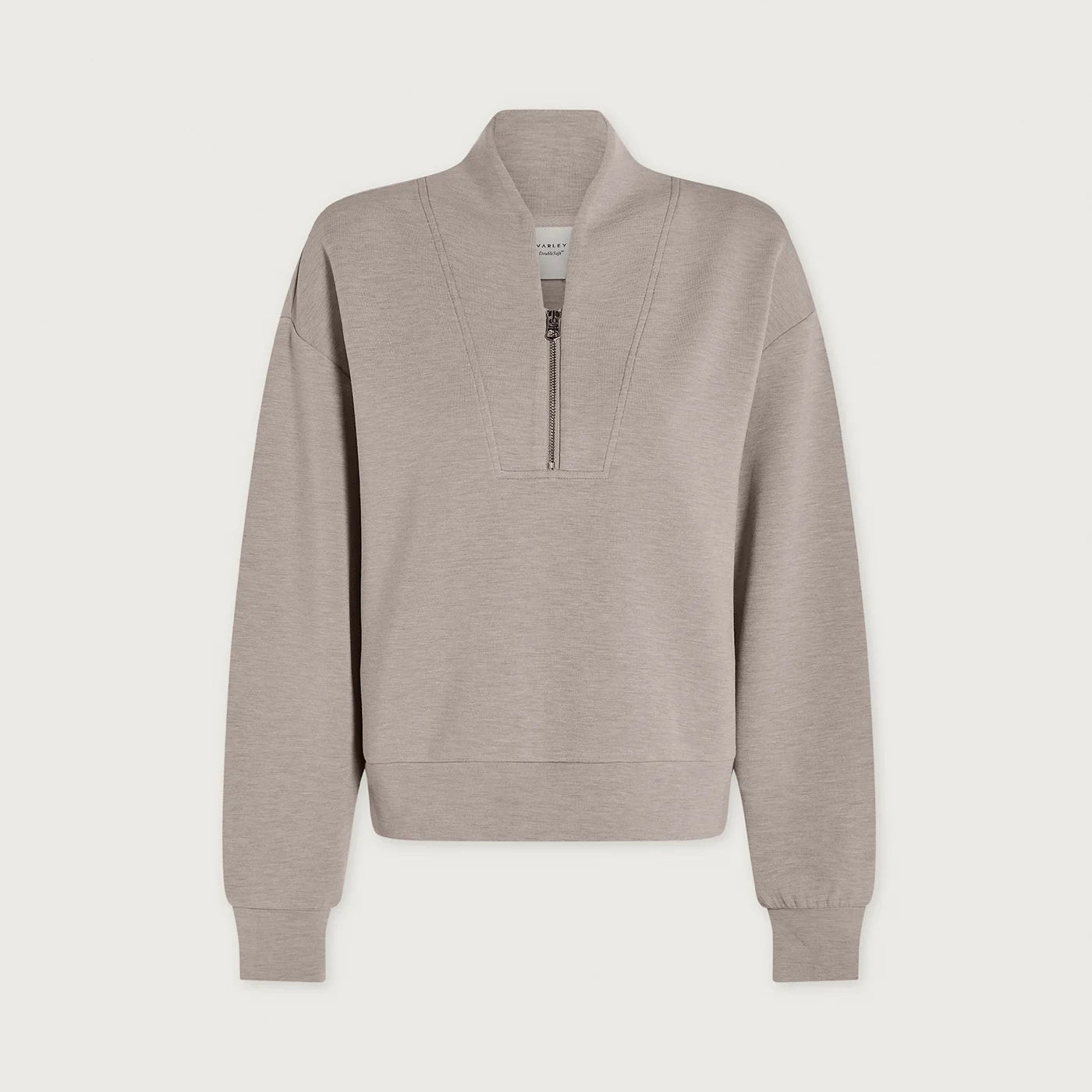 Varley Davidson Sweatshirt in Taupe Marl