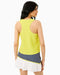 Addison Bay Doubles Tank in Chartreuse at Baseline Social