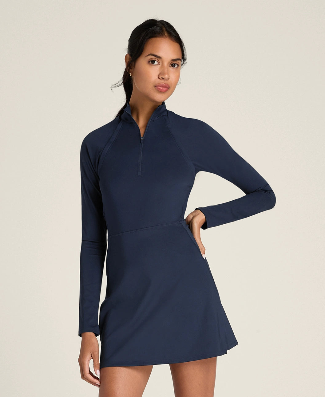 Tiebreaker Convertible Dress in Navy - Baseline Social