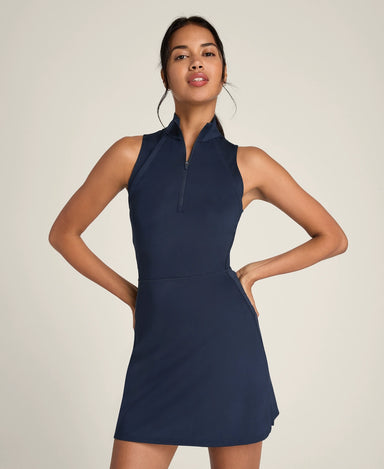 Tiebreaker Convertible Dress in Navy - Baseline Social