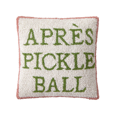 Apres Pickleball Hook Pillow - Baseline Social
