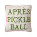 Apres Pickleball Hook Pillow - Baseline Social