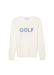 Ellsworth+Ivey Classic Golf Crewneck in Cornflower/Ivory at Baseline Social
