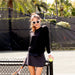 Addison Bay The Everyday Skort in Black