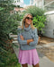 Addison Bay Everyother Day Pullover in Ivy Cabana Stripe at Baseline Social