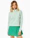 Addison Bay Everyother Day Quarter Zip in Palm Dottie at Baseline Social