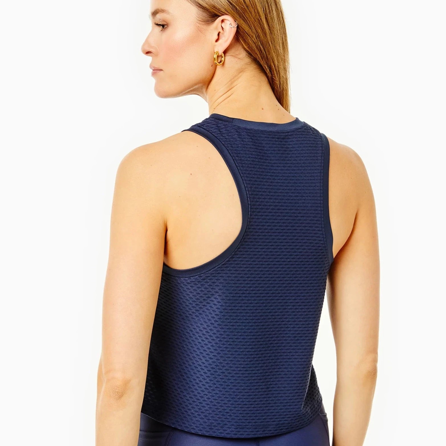 Addison Bay Everyother Day Tank in Navy