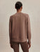 Varley Zosia Crew-Neck Sweat in Coffee Quartz at Baseline Social