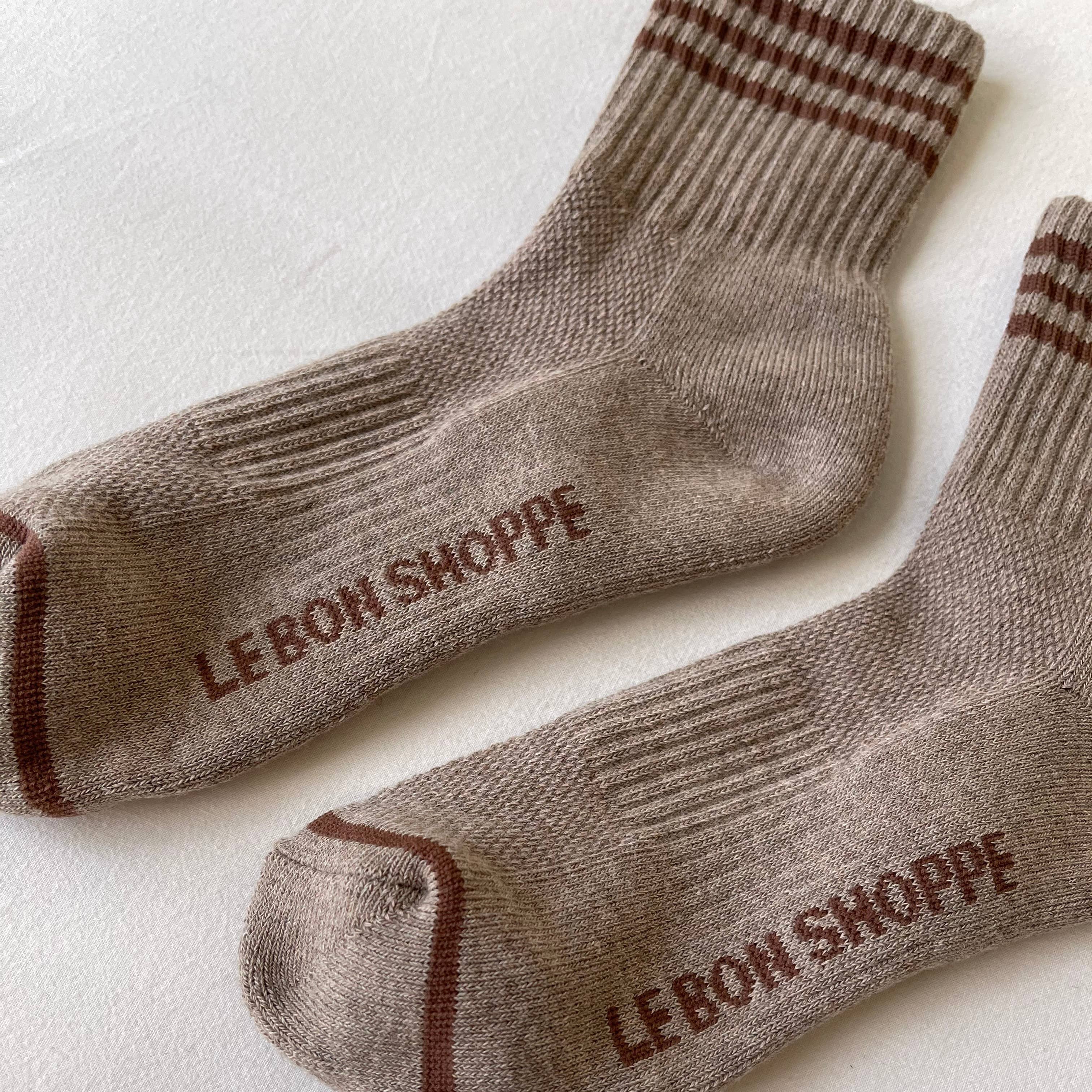 Le Bon Shoppe Girlfriend Socks in Hazlewood