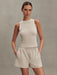Varley Lettie Tank in Pebble Marl at Baseline Social