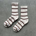 Le Bon Shoppe Striped Boyfriend Sock in Flax Stripe