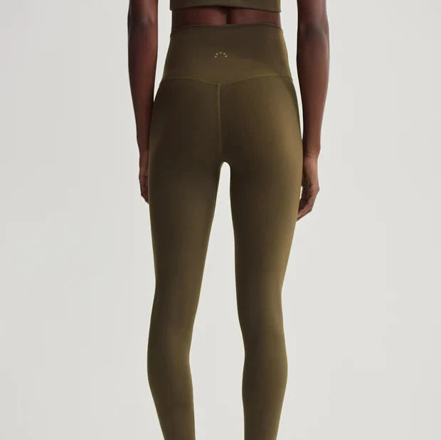 Varley FreeSoft High Rise Legging 25" in Dark Olive