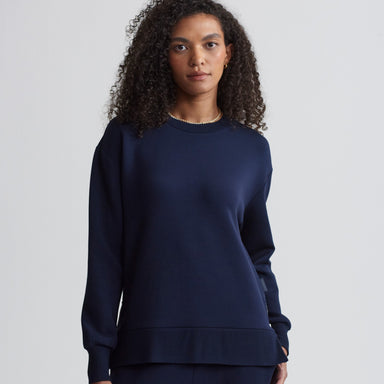 Varley Gabriella Sweat in Sky Captain