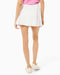 Addison Bay Gardenia Skort in Super White/Orchid Stripe at Baseline Social