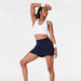 Spanx Get Moving Skort 14" in Navy Haze