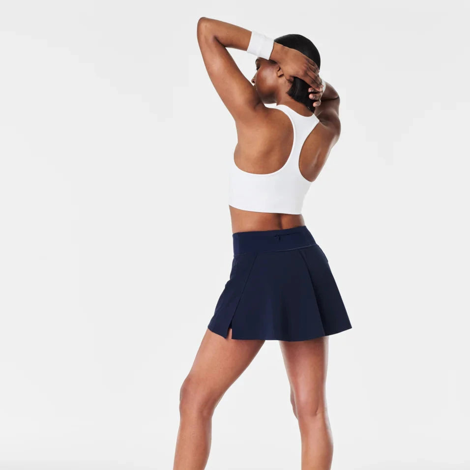 Spanx Get Moving Skort 14" in Navy Haze